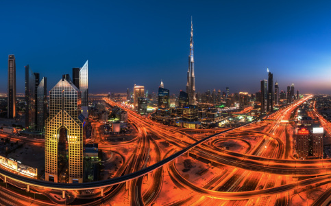 Bild-Nr: 11446217 Dubai - Skyline Panorama Erstellt von: Jean Claude Castor