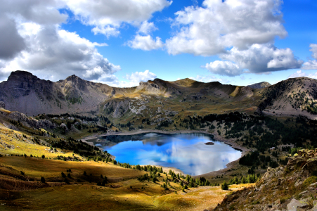 Bild-Nr: 11451814 Bergsee Lac dAllos Erstellt von: KundenNr-160338