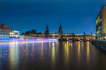 Bild-Nr: 11451838 Berlin - Oberbaumbrücke Erstellt von: frank-wassewitz