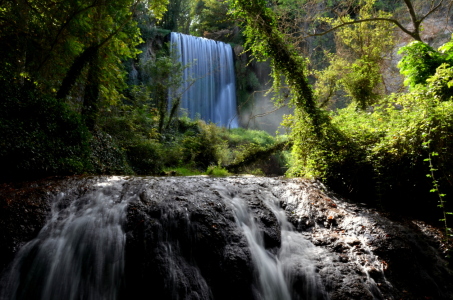 Bild-Nr: 11453648 Wasserfall Naturpark Monasterio de Piedra Spanien Erstellt von: I. Heuer