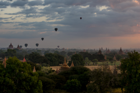 Bild-Nr: 11459614 Bagan Sunrise Erstellt von: Philipp Weindich