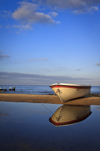 Bild-Nr: 11460733 Fischerboot am Strand von Usedom Erstellt von: blende-acht