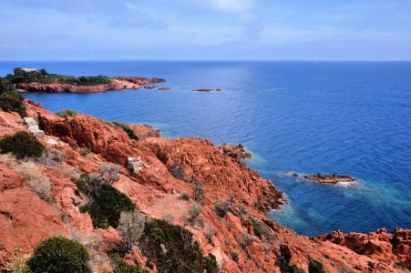 Bild-Nr: 11461199 Rote Felsen der Côte d`Azur Erstellt von: KundenNr-160338