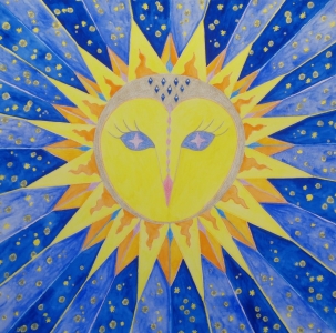 Bild-Nr: 11464025 Sun Owl Erstellt von: Owl-Art-Suri