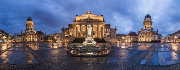 Bild-Nr: 11472196 Berlin - Gendarmenmarkt Panorama Erstellt von: Jean Claude Castor