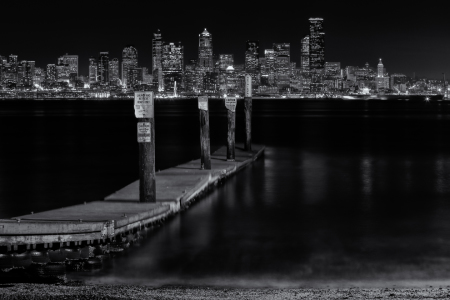 Bild-Nr: 11477897 Seattle Skyline at Night Erstellt von: TomKli