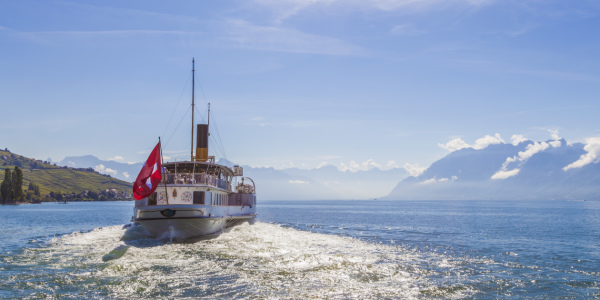 Bild-Nr: 11478692 HISTORISCHER RADDAMPFER AUF DEM GENFER SEE Erstellt von: dieterich