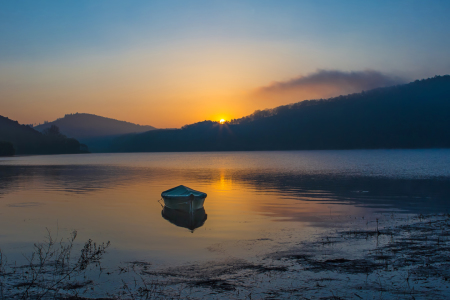 Bild-Nr: 11488803 Sonnenaufgang am Edersee Erstellt von: KaDeKb