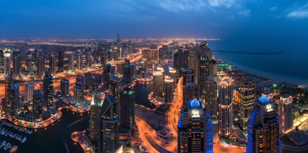 Bild-Nr: 11491199 Dubai - Marina Skyline Panorama  Erstellt von: Jean Claude Castor