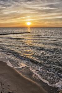 Bild-Nr: 11495858 Sonnenuntergang an der Ostsee Erstellt von: Wolfgang Zwanzger