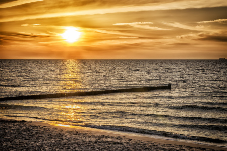 Bild-Nr: 11495862 Sonnenuntergang am Meer Erstellt von: Wolfgang Zwanzger