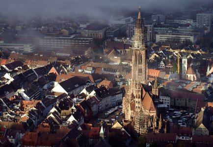 Bild-Nr: 11498330 Freiburg von oben Erstellt von: Patrick Lohmüller