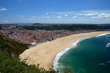 Bild-Nr: 11499775 Strand von Nazare Portugal Panorama Erstellt von: I. Heuer