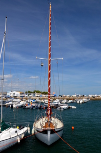 Bild-Nr: 11506569 Segelboot im Hafen von Olhao Algarve Portugal Erstellt von: I. Heuer