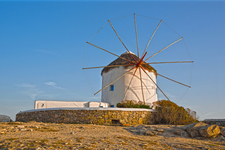 Bild-Nr: 11508155 Windmühle auf Mykonos Erstellt von: manhART