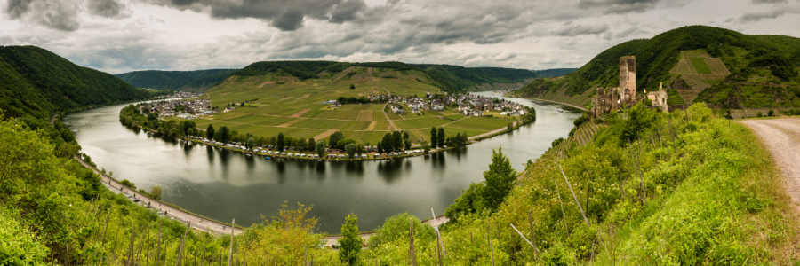 Bild-Nr: 11510763 Moselschleife bei Beilstein-Burg Metternich Erstellt von: Erhard Hess