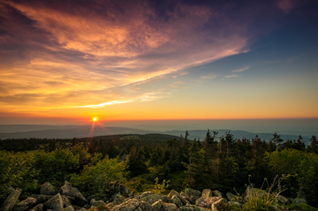 Bild-Nr: 11516028 Brocken und der Sonnenuntergang Erstellt von: Steffen Henze