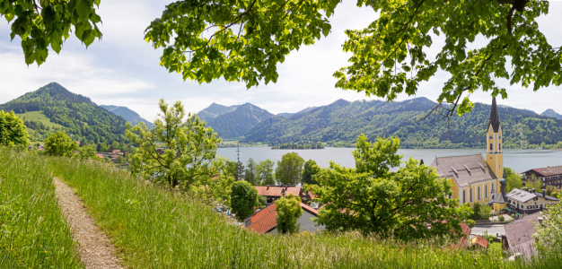 Bild-Nr: 11518988 Blick vom Weinberg auf Schliersee Erstellt von: SusaZoom