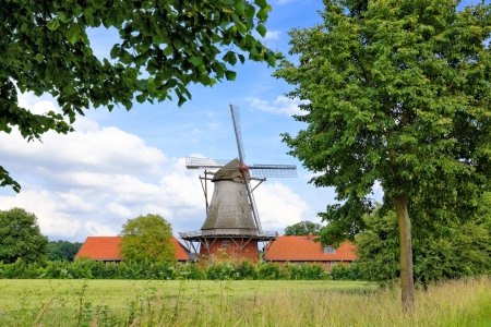 Bild-Nr: 11529558 Galerie-Holländer-Windmühle in Bothmer Erstellt von: Gisela Scheffbuch