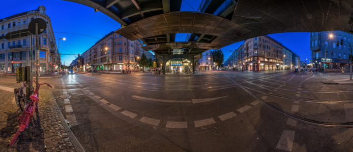 Bild-Nr: 11531909 Berlin - Eberswalder Straße zur blauen Stunde Erstellt von: Jean Claude Castor