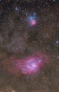 Bild-Nr: 11536328 Trifid- und Lagunennebel Erstellt von: LexPics