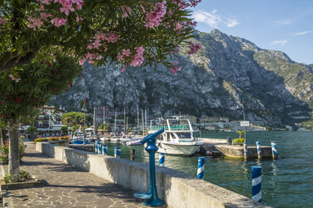 Bild-Nr: 11539950 GARDASEE Hafen & Uferpromenade in Limone sul Garda  Erstellt von: Melanie Viola