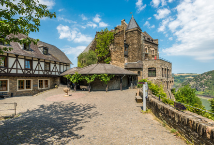 Bild-Nr: 11546534 Schönburg bei Oberwesel-Innenhof Erstellt von: Erhard Hess