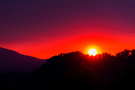 Bild-Nr: 11546670 Ein farbiger Sonnenuntergang Erstellt von: lukashilzensauer