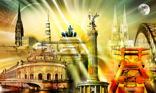 Bild-Nr: 11551118 Deutschland Collage Germany 01 Erstellt von: Galerie-Fotoeffekt