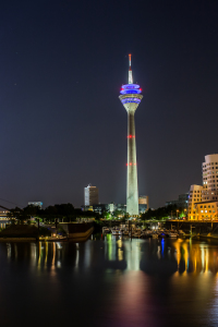 Bild-Nr: 11562570 Medienhafen mit Fernsehturm Düsseldorf Erstellt von: craebby