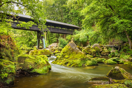 Bild-Nr: 11566564 Die Brücke am Fluss Erstellt von: Carsten Meyer