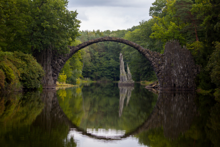 Bild-Nr: 11574242 Rakotzbrücke Kromlau Erstellt von: FotoDeHRO