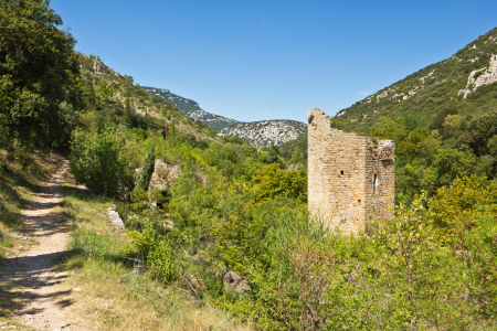 Bild-Nr: 11587202 Ruine bei Saint Guilhem le Désert 3 Erstellt von: Anja Schäfer