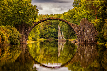 Bild-Nr: 11587530 Rakotzbrücke Kromlau Erstellt von: FotoDeHRO