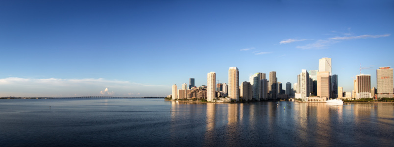 Bild-Nr: 11589512 Miamis Skyline Erstellt von: Pixelkunst