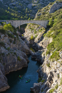 Bild-Nr: 11594126 Felsenschlucht mit Kajak in Südfrankreich 3 Erstellt von: Anja Schäfer