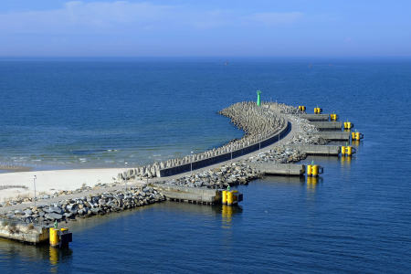 Bild-Nr: 11595064 Die Westmole Kolobrzegs Erstellt von: Ostfriese