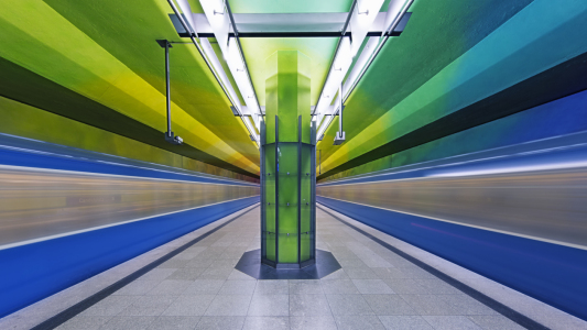 Bild-Nr: 11600188 Candidplatz subway station in Munich Erstellt von: Dieter Dieter Meyrl