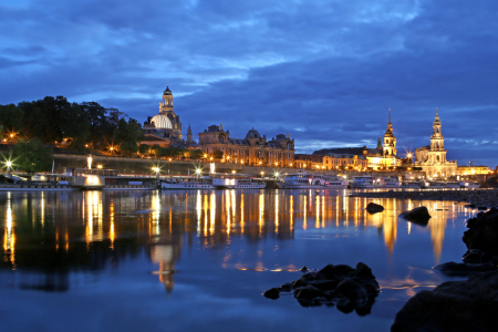 Bild-Nr: 11617545 Abendstimmung in Dresden Erstellt von: mobil-foto-de