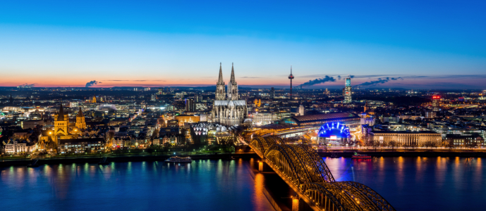 Bild-Nr: 11630263 Köln Skyline Panorama Erstellt von: euregiophoto