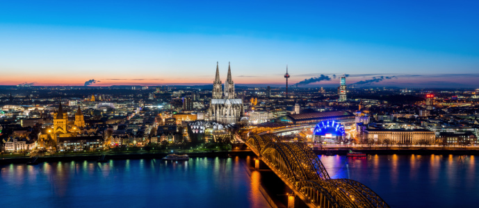 Bild-Nr: 11630265 Köln Skyline Panorama Erstellt von: euregiophoto