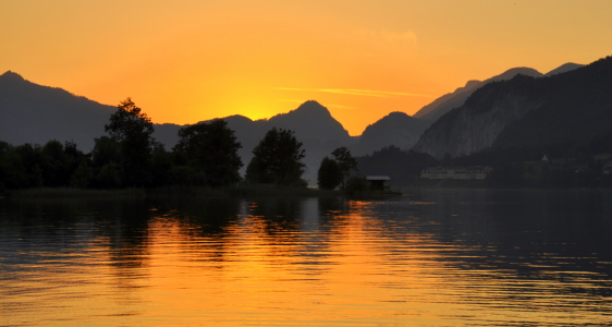 Bild-Nr: 11637147 Abendstimmung am Wolfgangsee Erstellt von: GUGIGEI