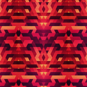 Bild-Nr: 11638974 Abstract red geometric triangle texture pattern design Erstellt von: badbugs-art