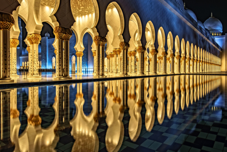Bild-Nr: 11647908 Grand Mosque Abu Dhabi Erstellt von: Achim Thomae