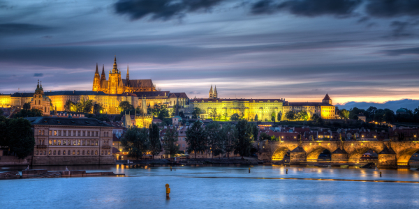 Bild-Nr: 11650960 Prager Burg bei Nacht Erstellt von: TomKli