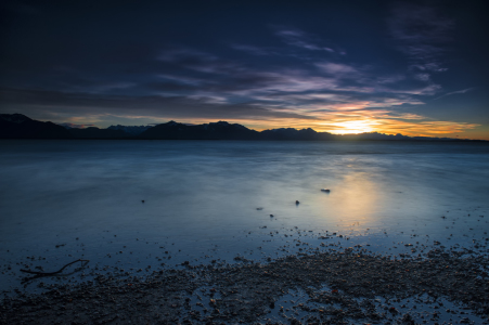 Bild-Nr: 11655568 Sonnenuntergang am Chiemsee Erstellt von: Nikoncharly