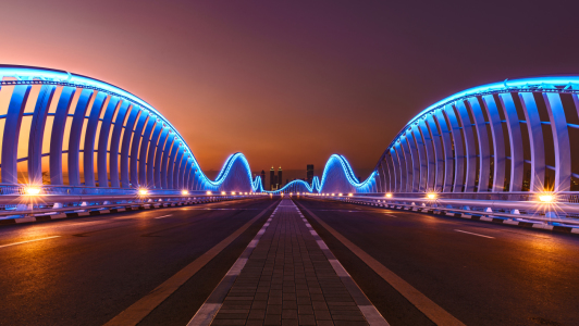 Bild-Nr: 11666018 Meydan Bridge Dubai Erstellt von: Achim Thomae