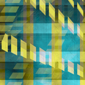 Bild-Nr: 11674828 Abstraktes Muster blau und gelb Erstellt von: Christine Bässler