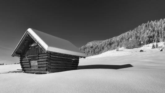 Bild-Nr: 11678758 Scheune B&W Erstellt von: DenisFeiner