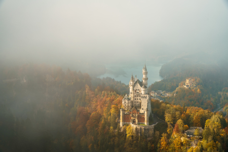 Bild-Nr: 11682412 Neuschwanstein im Nebel Erstellt von: Achim Thomae